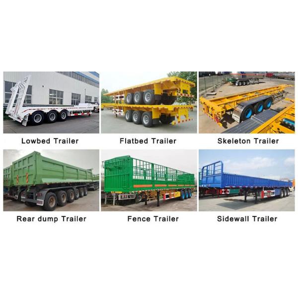 Тяжелый контейнер с скелетом полуприцеп для перевозки грузов в больших масштабах