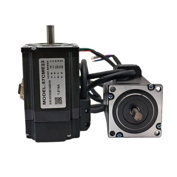 57CME23 Closed-loop Stepper motor Nema23 Shaft 21mm 8mm 2.3Nm 4A/5A 1.8° with Encoder for CNC