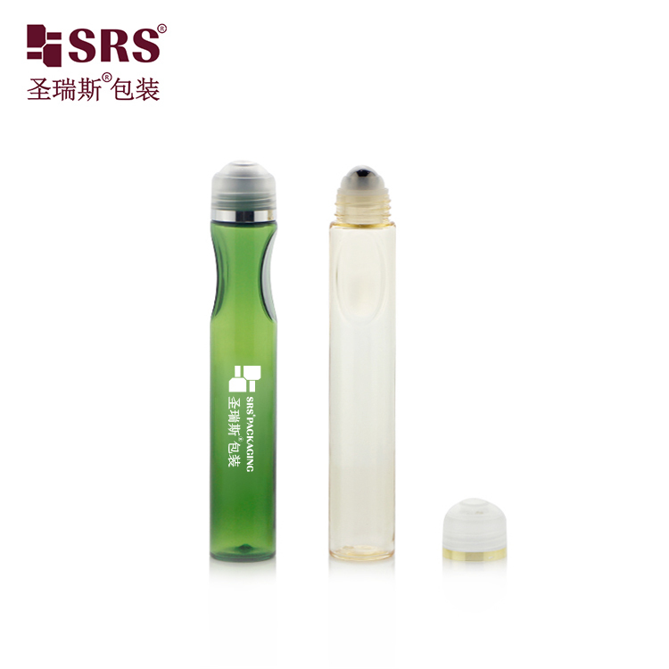 20ml Recyclable PETG Roller Bottle Lightweight Travel Friendly for Essential Oil Cosmetic Packaging
