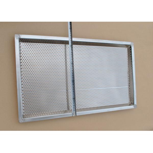 нержавеющая сталь отверстия 600*400мм 5мм пефорировала поднос выпечки для хлеба/печенья