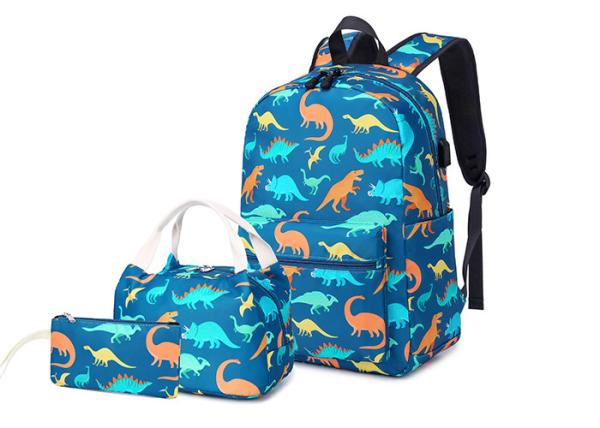 Canvas Stripe Soekidy Teen Boys Bookbags