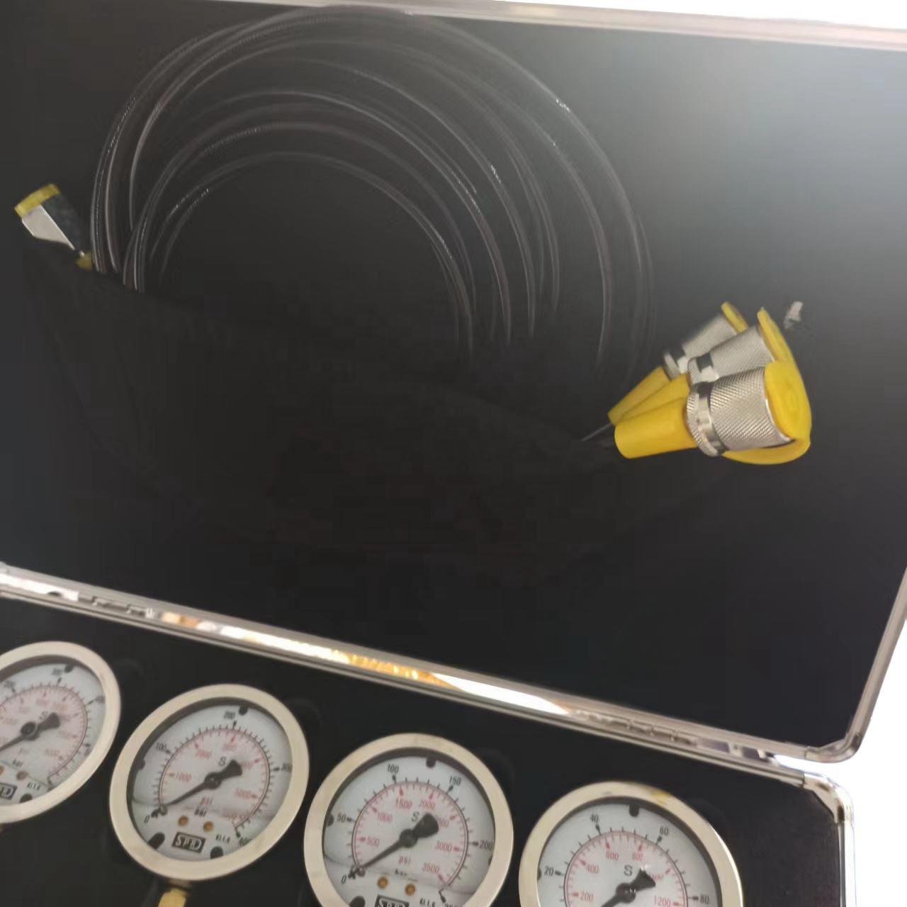 Universal Digital Hydraulic Pressure Gauges Excavator Hydraulic Pressure Test Kit 0-60Mpa Pressure Gauge