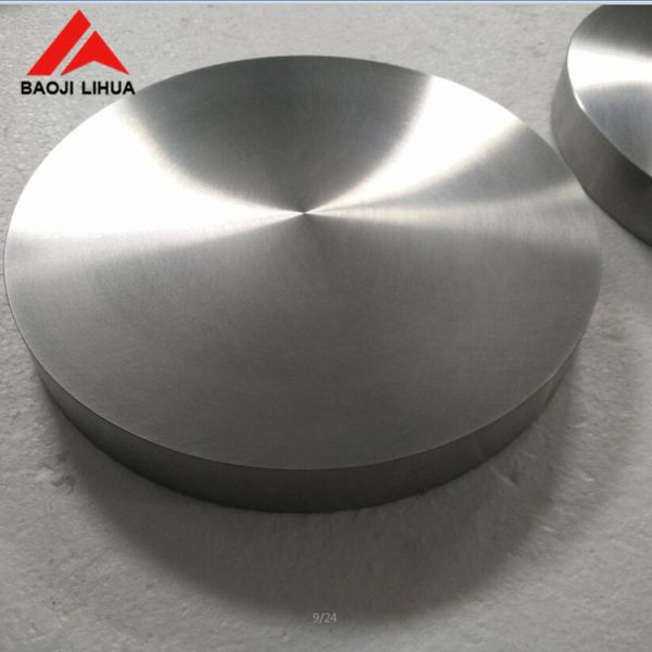 Gr2 F67 Titanium Medical Dental Disk Machined Bright Titanium Discs
