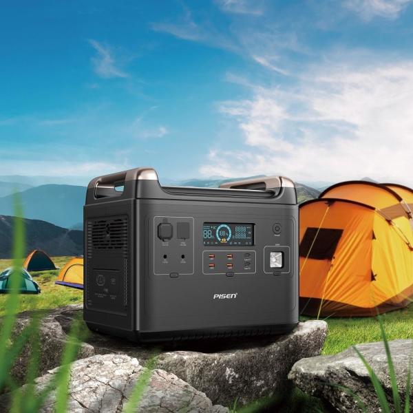 2000w 110v 230v Portable Outdoor Solar Power Station LiFePO4
