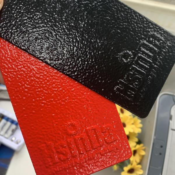 Solid Powder Coating Solution Hsinda Weather-proof Wrinkle texture Epoxy Polyester for Machinery and Equipment Powder paint spray