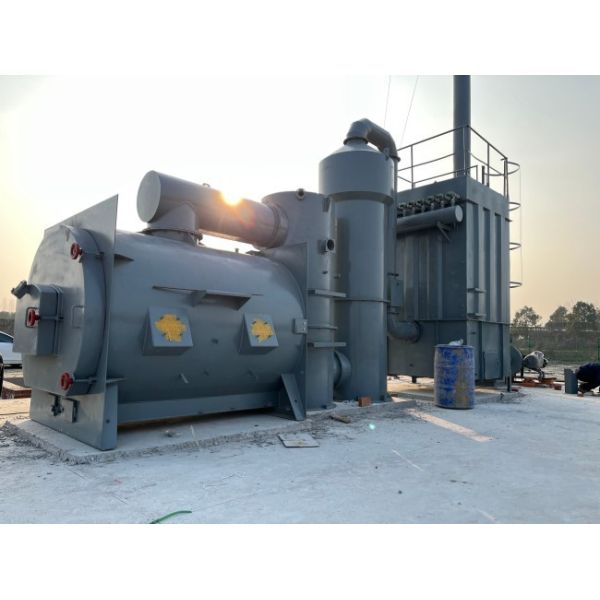 Trash Solid Waste Management To Energy Garbage Disposal Incinerator For Agricultural Waste