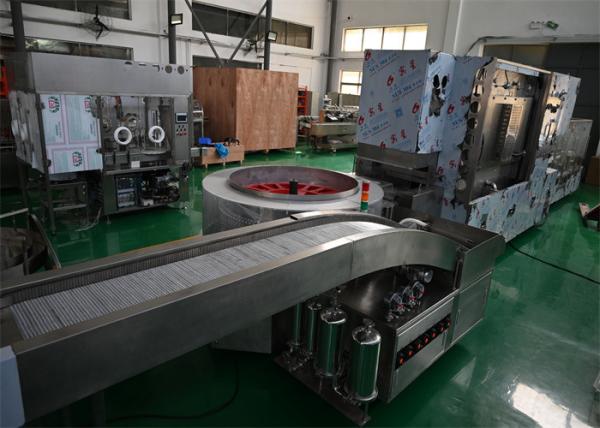 Máquina de enchimento automática de ampolas Ampolas farmacêuticas garrafa Linha compacta com lavagem por ultrassom