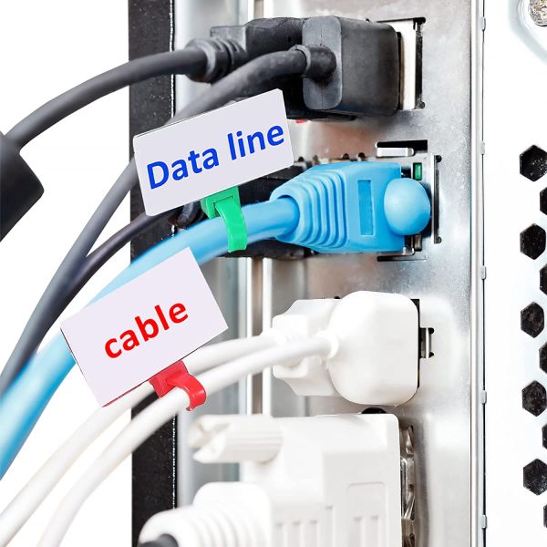 Custom Logo Colour Cable Ties Disposable 150mm Length With Strong Stensile Strength