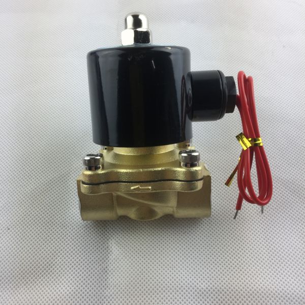 UW-25 Copper Body Normally Closed Air Valve Two-Way Electromagnetic Valve Water Valve Solenoid Valve