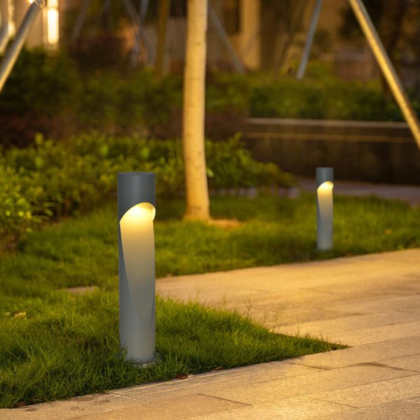 Waterproof Minimalist Landscape Lighting LED Garden Lights  for Villas Gardens Parks & Courtyards