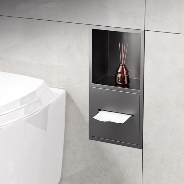 Toilet Tissue Wall Niche Insert Built-in Bathroom Cabinets for Anti-Rust Shower Niche