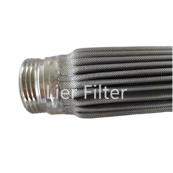high regeneration capacity Electric Power Pleated Filter Element For Papermaking