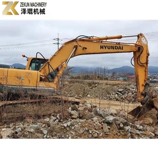 Hyundai 220-9S R220 Second-Hand Excavator with Hydraulic Valve