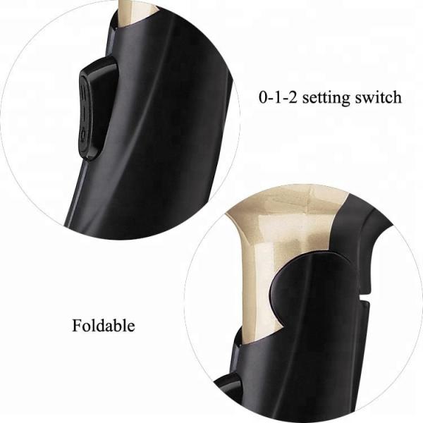 Мини фен для волос перемещения с феном фена для волос складчатости отражетеля компактным