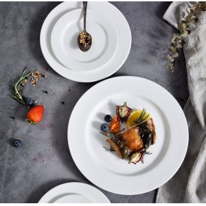 По заказам Круглый ресторан Керамические блюда из говядины Украшенные блюда