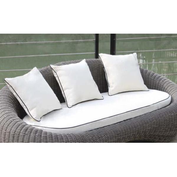 Leisure Aluminium PE Rattan Wicker furniture Outdoor Garden Backyard Sofa sets wicker Patio sofa