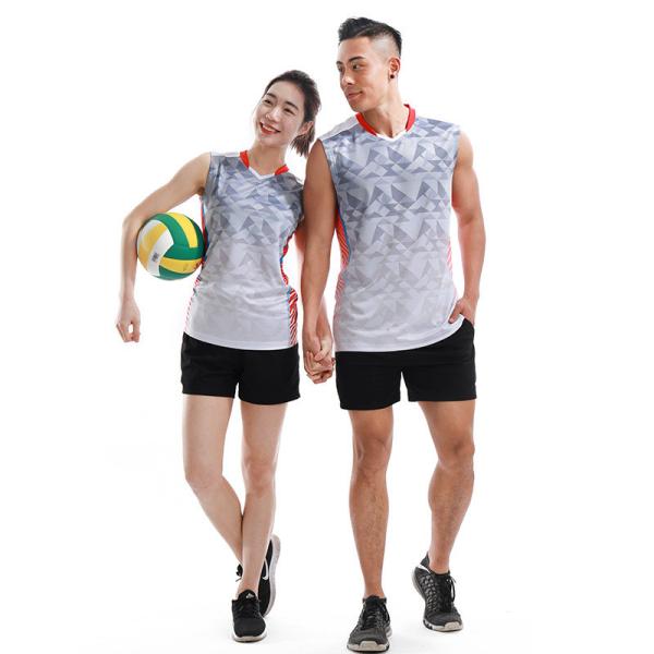 Calçado de badminton para homens e mulheres, uniforme de voleibol sem mangas, uniforme de desporto absorvente de suor