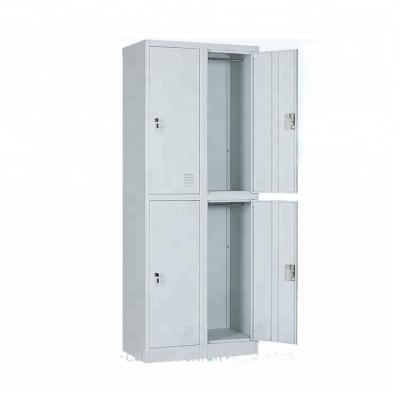 Beach School Safe 4 Doors Clothes Storage Metal Lockers