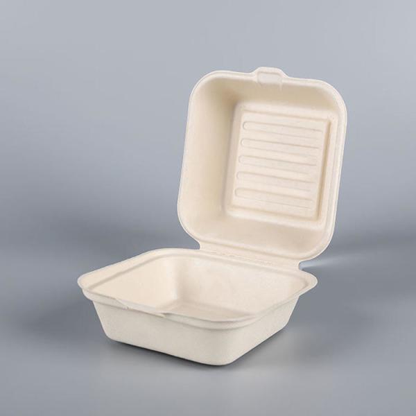 Disposable food packaging container hamburger box packaging takeaway box