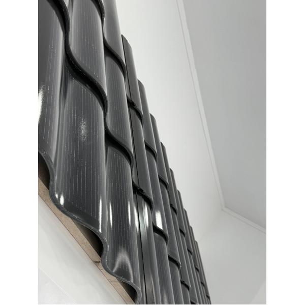 Topcon Solar Panel Technology BIPV 50W Glass and Monocrystalline Silicon Solar Roofing Tile System 685*420*9mm Size