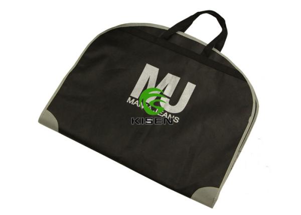 Rip Resistant Suit Zipper Bag Sturdy Zipper Suit Garment Cover With PVC Window
