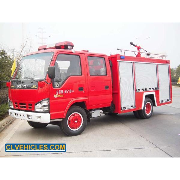 N-Series NQR NPR ISUZU Fire Fighting Truck 3000L For Fire Extinguishing