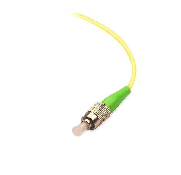 G657A1 Simplex 3.0mm LSZH Fiber Optic Patch Cable Single Mode Yellow Color