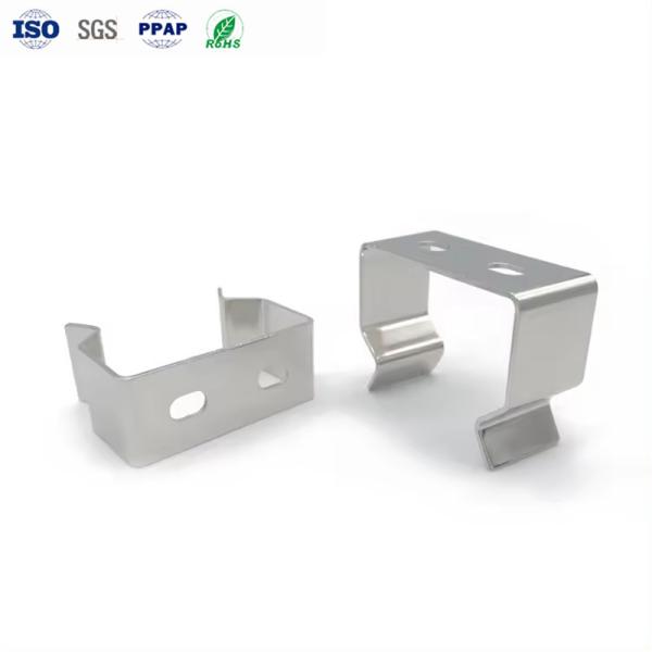Piezas de estampado de acero inoxidable de 0,2-5 mm de espesor con certificación ISO9001