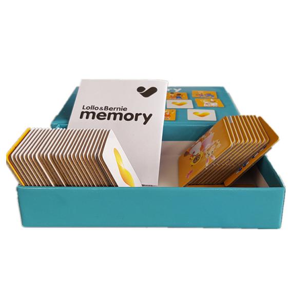 2x3 inch Kids Memory Playing Cards 1.5mm Thick With corrugated Boxes