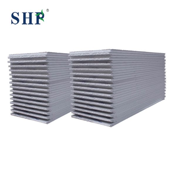 Clean Room Wall Siliconite Sandwich Panel Made of Galvanzied Steel Sheet for Hospital