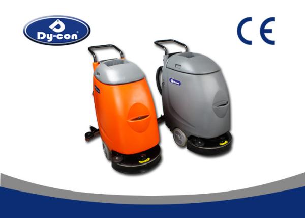 Medium Hardness Walk Behind Scrubber Dryer Machine For Cleaning Floors