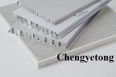 Pet Film Coated Decoration 0.4mm Aluminum Honeycomb Panels