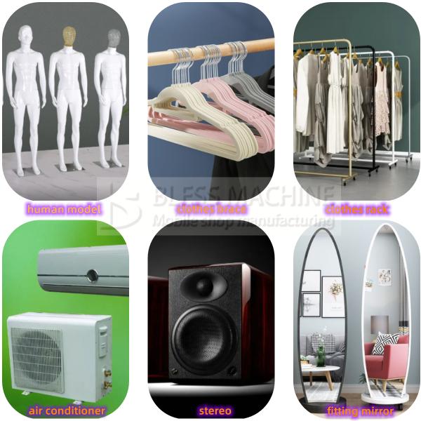 External Wire or Solar Panel Powered Mobile Clothing Shop Trailer for Scarf Bag Shoes