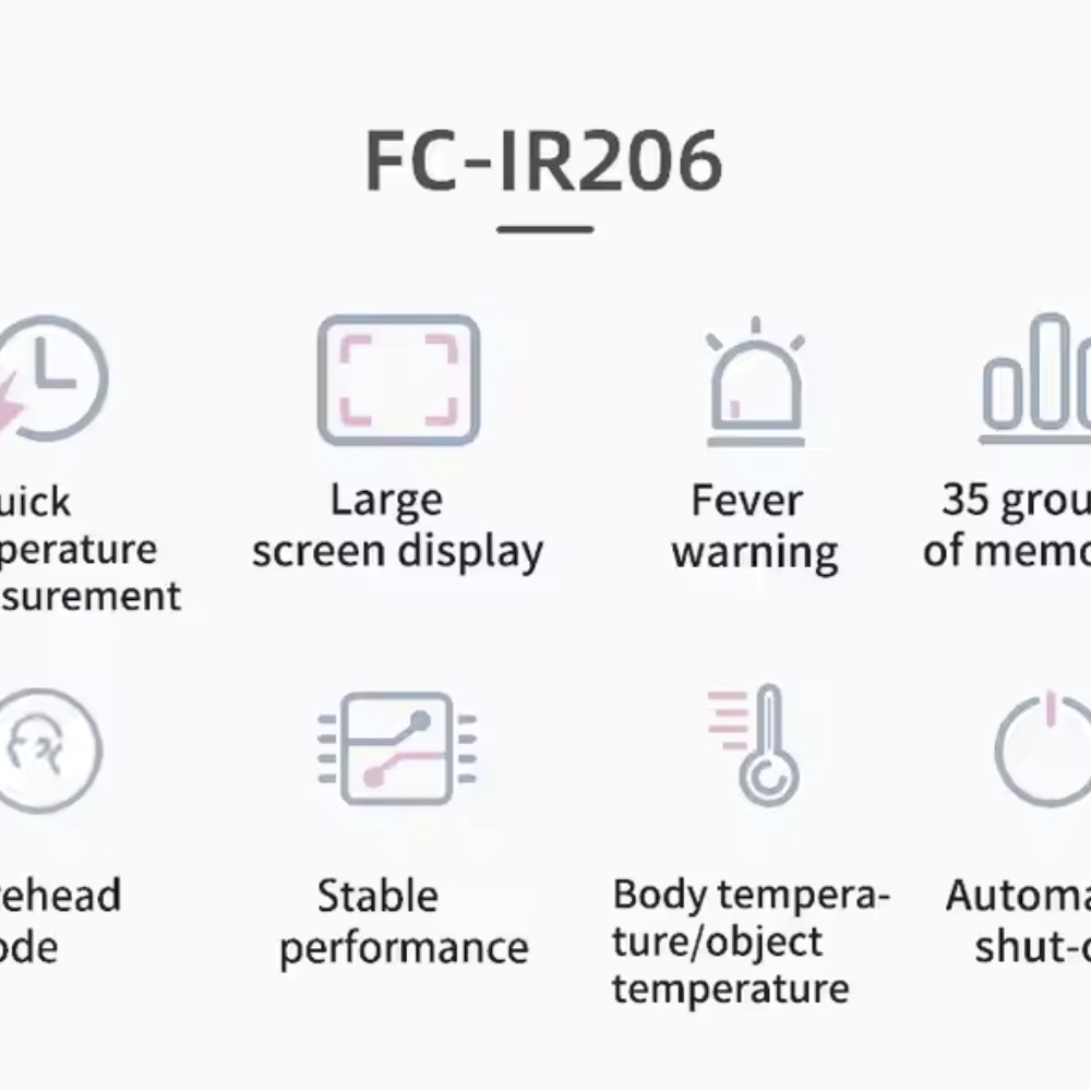 ±0.2℃/0.4℉ Accuracy Portable Body Scan Thermometer 3VDC For Adults And Children
