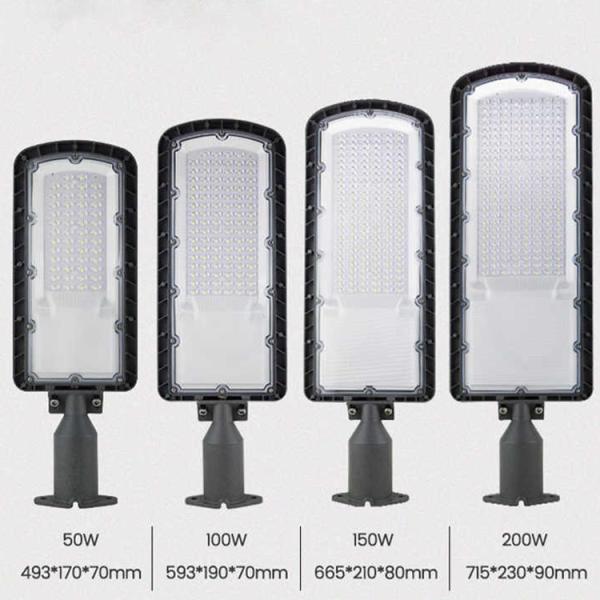 AC85-265V Input Voltage 50W 100W 150W 200w Led Street Light with CE Certification