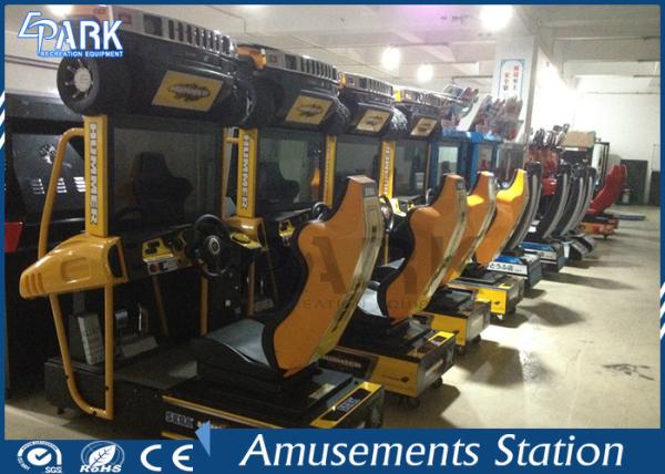 Car Racing Arcade Machine For Shopping Center L1000 * W1575 * H2100 MM