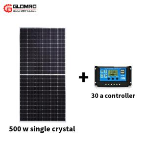 Painel solar picovolt monocromático 100W solar PERC Standard do vidro temperado
