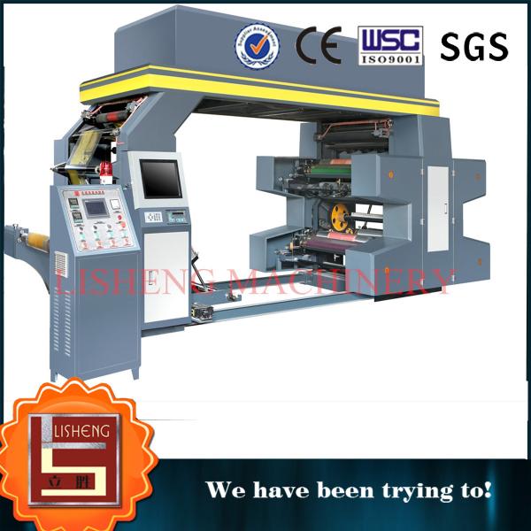 7600mm Copper Plate Paper Web Flexo Print Press , Multi - function