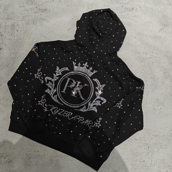 Custom Streetwear High Quality 100% Cotton DTG Printing Ringer Loose Oversized Crewneck Striped Long Sleeve T Shirt Men