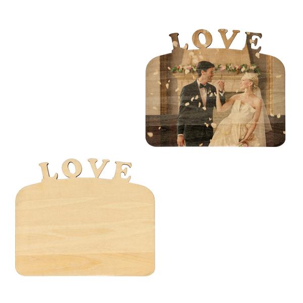 Custom Sublimation Romantic Picture Frames Love Photo Frame