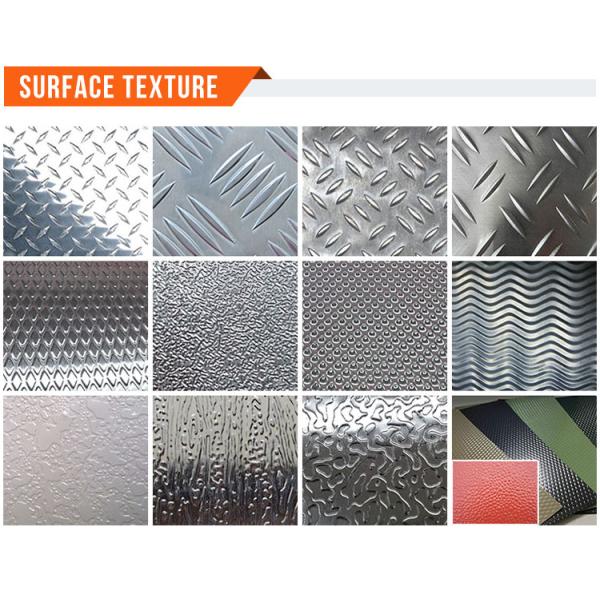 5083 Алюминиевая плита 3000 серии Алмазный ремблированный алюминиевый лист