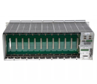 Bently Nevada 3300/05-26-00-00 10-slot System Rack with 482.6mm Length and Active Cooling System
