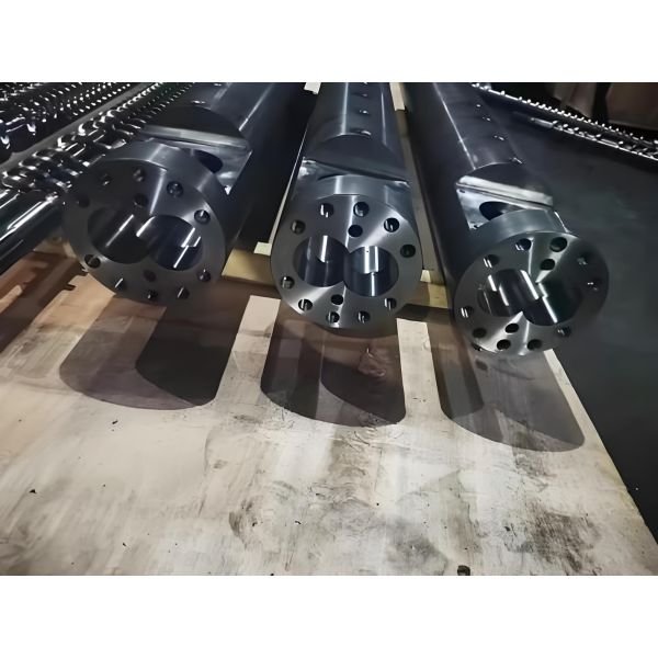Bimetallic Conical Twin Screw Barrel for Plastic Extruder