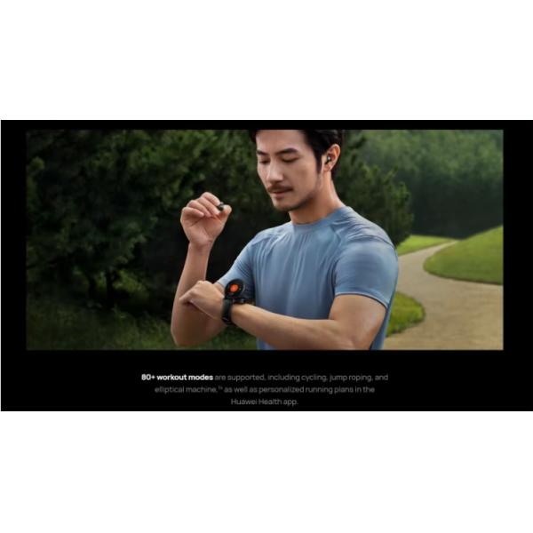 HUAWEI WATCH Buds auricular SmartWatch Reducción de ruido 2-en-1 llamada Monitoreo de oxígeno en sangre Hombres Mujeres Brazalete deportivo