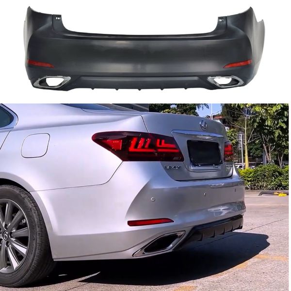 New Style PP Body Kit Rear Bumper for 2006 2008 Lexus ES 300 350  Front Bumper 2009 Lexus ES 350 Upgrade 2018 Style