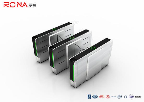 University Commonly Flap Barrier Gate Entrance Barrier Gate Turnstiles Face Recogntion/ Card Reader