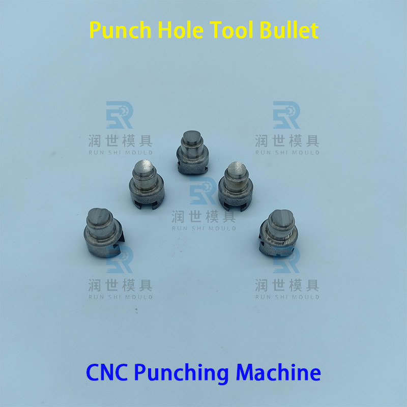 Steel CNC Punching Machine Parts Punching Function Bullets Head