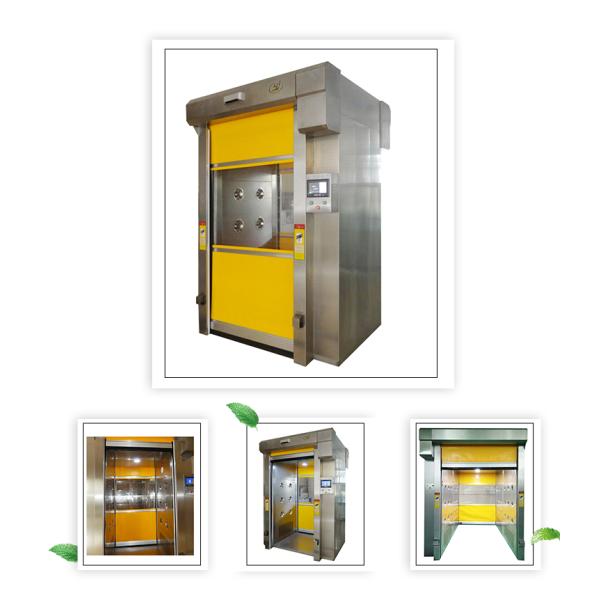 PLC Cargo Electronic Clean Room Project 220V Interlock