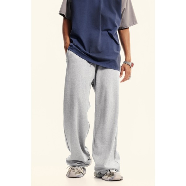 100% Cotton Fleece Sweatpants Autumn Custom Men Sweatpants Eco Friendly
