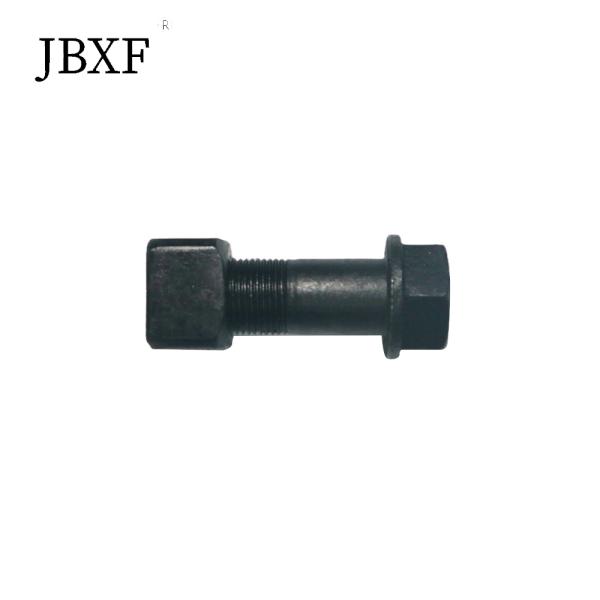 Boulon de chenille robuste M33×185mm OEM 198-32-31340 Ajustement universel pour grandes pelles et bulldozers Komatsu